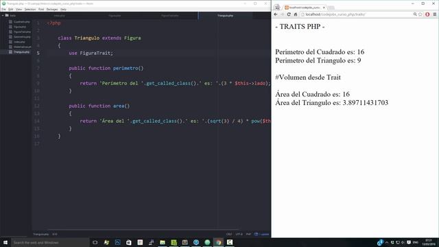 Curso: Aprende PHP desde cero HD (9/10): Traits смотреть онлайн