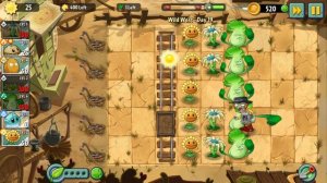 Прохождение Растения против зомби 2, Дикий запад, 19-й день