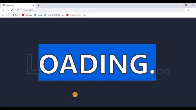 Pure CSS Loader || Creative Text Animation Effects | Amazing Text animated text using HTML & CSS смотреть онлайн
