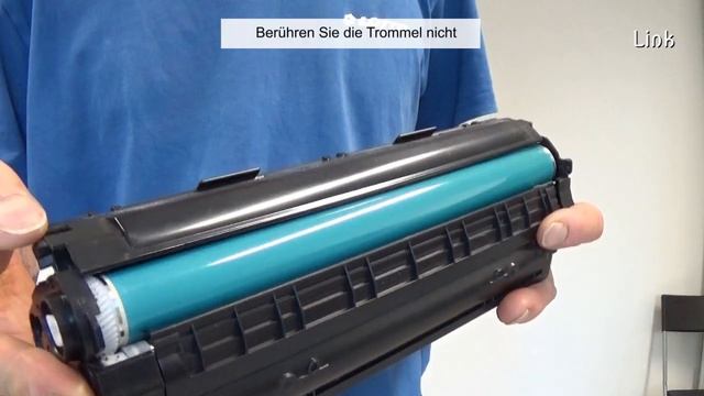 Replace Toner Cartridge HP LaserJet 1020 P1005 P1006 P1505 CB435A смотреть онлайн
