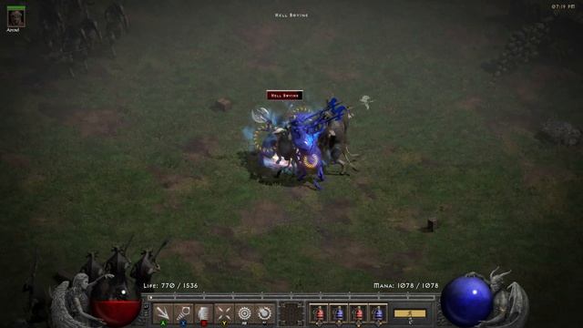 200 FCR Fire Ball Sorceress - Fastest Casting Possible - Diablo 2 Resurrected смотреть онлайн