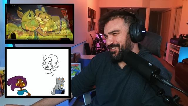 THE BALLAD OF RAT MAN! | Rise of the TMNT EPISODE REACTIONS & FAN ART смотреть онлайн