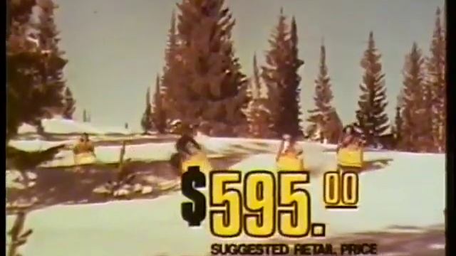 Vintage Ski-Doo Sled Commercial: 1971 Elan смотреть онлайн