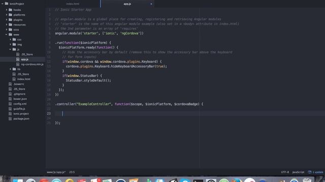 Modify The Badge Number Of An Ionic Framework App смотреть онлайн
