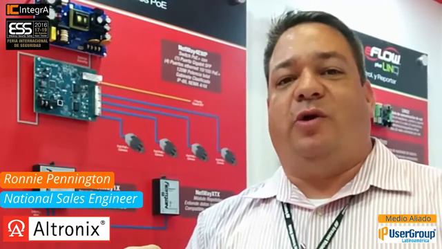 Altronix y la línea NETWAY 4EWP - Feria Internacional de Seguridad ESS2016 смотреть онлайн