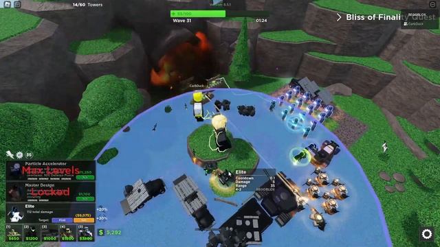 Duo Expert with BLISS OF FINALITY and ALIEN WARFARE || Tower Blitz ROBLOX смотреть онлайн