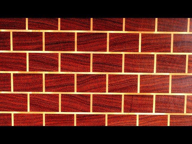 Торцевая разделочная доска "Кирпичная стена"
A "Brick Wall" end grain cutting board смотреть онлайн