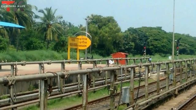 Madgaon Railway Station Of Goa State Very Clean & Decent look (Must Watch) - Everything In Life T.K смотреть онлайн