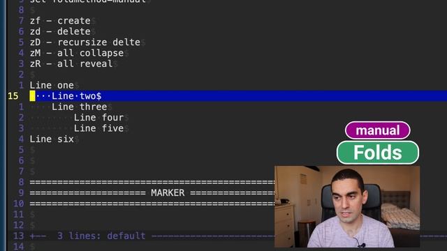 Marks & Folds - Vim Tips (5) смотреть онлайн