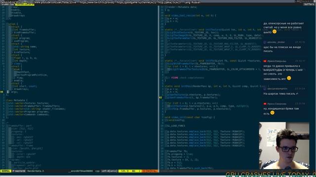 [RU/EN] Democoding S05E08: making stameska renderer programmable смотреть онлайн