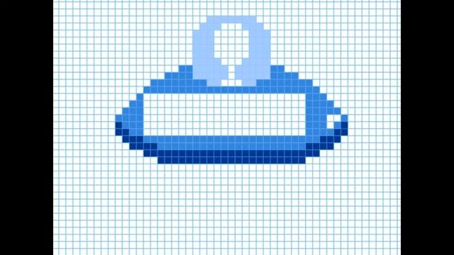 Как нарисовать НЛО по клеточкам смотреть онлайн