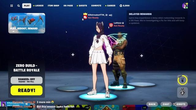 OG Fortnite is actually BACK ? Fortnite Customs + Open Lobby w/Subs ? !twitch !insta смотреть онлайн