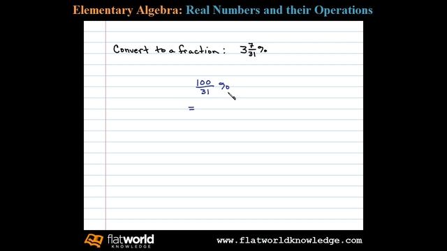 Percent to Fraction - Algebra - fwk - TryThis01-0503 смотреть онлайн