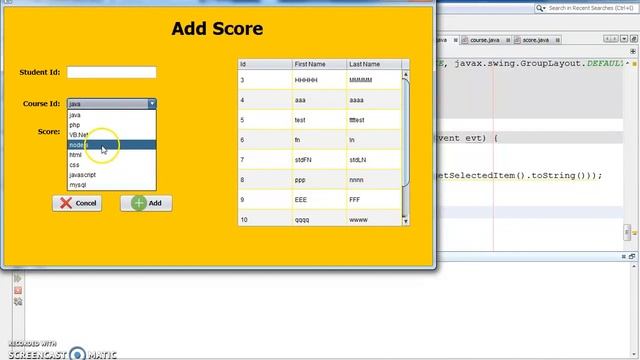 JAVA - Student Information System Project In Java Using NetBeans With Source Code | Part 29 смотреть онлайн