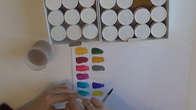 БЮДЖЕТНАЯ ГУАШЬ "ГАММА" 21 ЦВЕТ. ОБЗОР смотреть онлайн