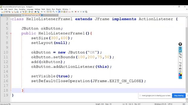 Introduction to Java Swing and Event Handling смотреть онлайн