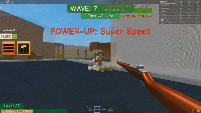 Роблокс атака Зомби. Roblox Zombie Attack. смотреть онлайн