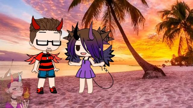 Клип ^Серебряное море^ гача клуб и лайф.Группа:Время и стекло.Вся моя команда.