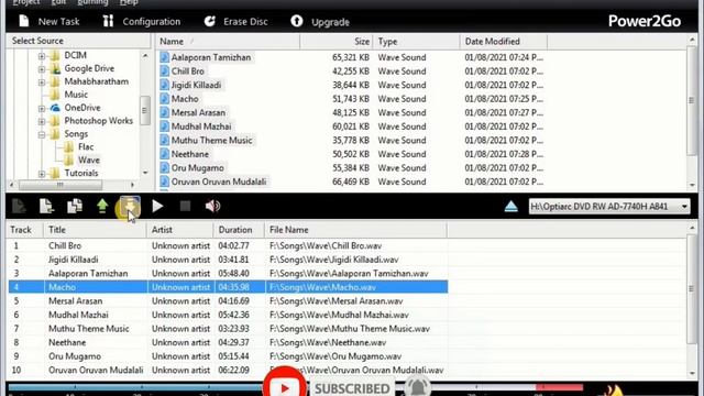 How to make Audio CD using Cyberlink Power2go | Burn Audio CD смотреть онлайн