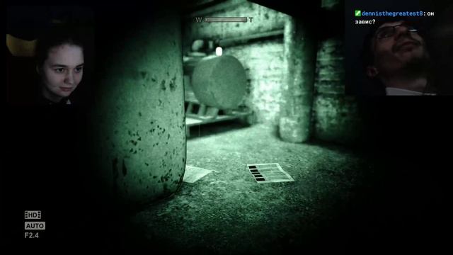 Клип. Outlast 1. доктор токс поведение пациента очень занимательно смотреть онлайн