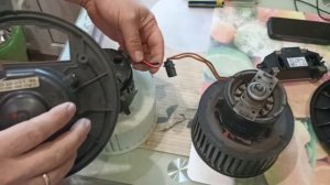 Моторчик печки Skoda yeti с климат-контролем замена кожуха