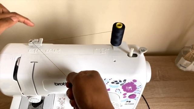 How to thread a sewing machine || BROTHER JA1400 || Beginners смотреть онлайн