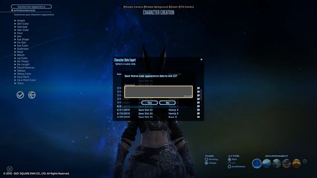 FFXIV Viera Male Character Creation Unique Poses смотреть онлайн