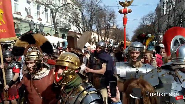 Пасхальная реконструкция в Одессе - 7.04.2018 года смотреть онлайн