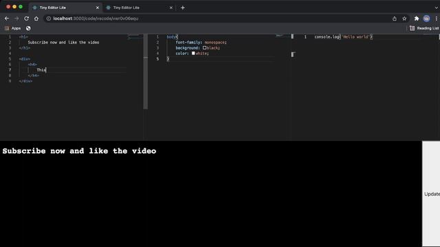 How I made my own text editor like Visual Studio Code / CodePen смотреть онлайн