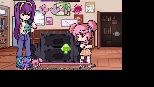 Catfighht моя версия играю за Натсуки (doki doki takeover plus!) смотреть онлайн