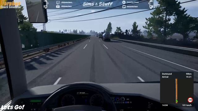 Fernbus Simulator - Spring Has Sprung! - 1080p 60fps смотреть онлайн