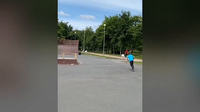 Трюковой самокат, первая тренировка смотреть онлайн