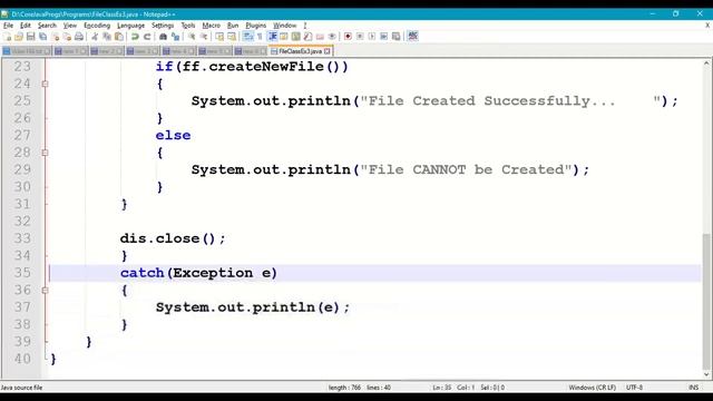 166. File class to Check, Create & Write data || InputStreams & OutputStreams in Java || IO-Stream смотреть онлайн