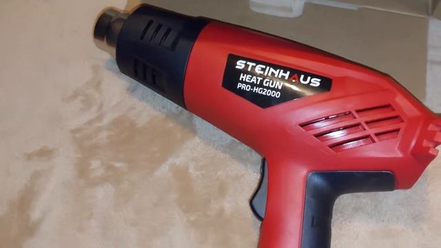 Unboxing suflanta aer cald Steinhaus Heat Gun PRO-HG2000 смотреть онлайн