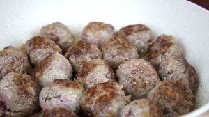 Тефтели в сливочно-горчичном соусе