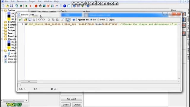 Game Maker Jump Through Platform Tutorial смотреть онлайн