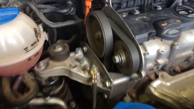 Работа двигателя Skoda Fabia 1.4 (CGGB)