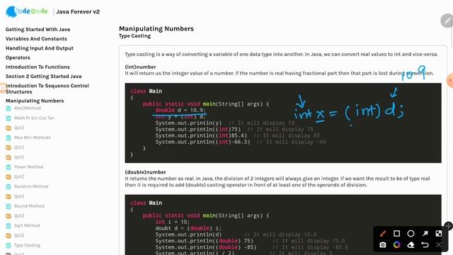 Type casting in Java | What is typecasting | use of typecast смотреть онлайн