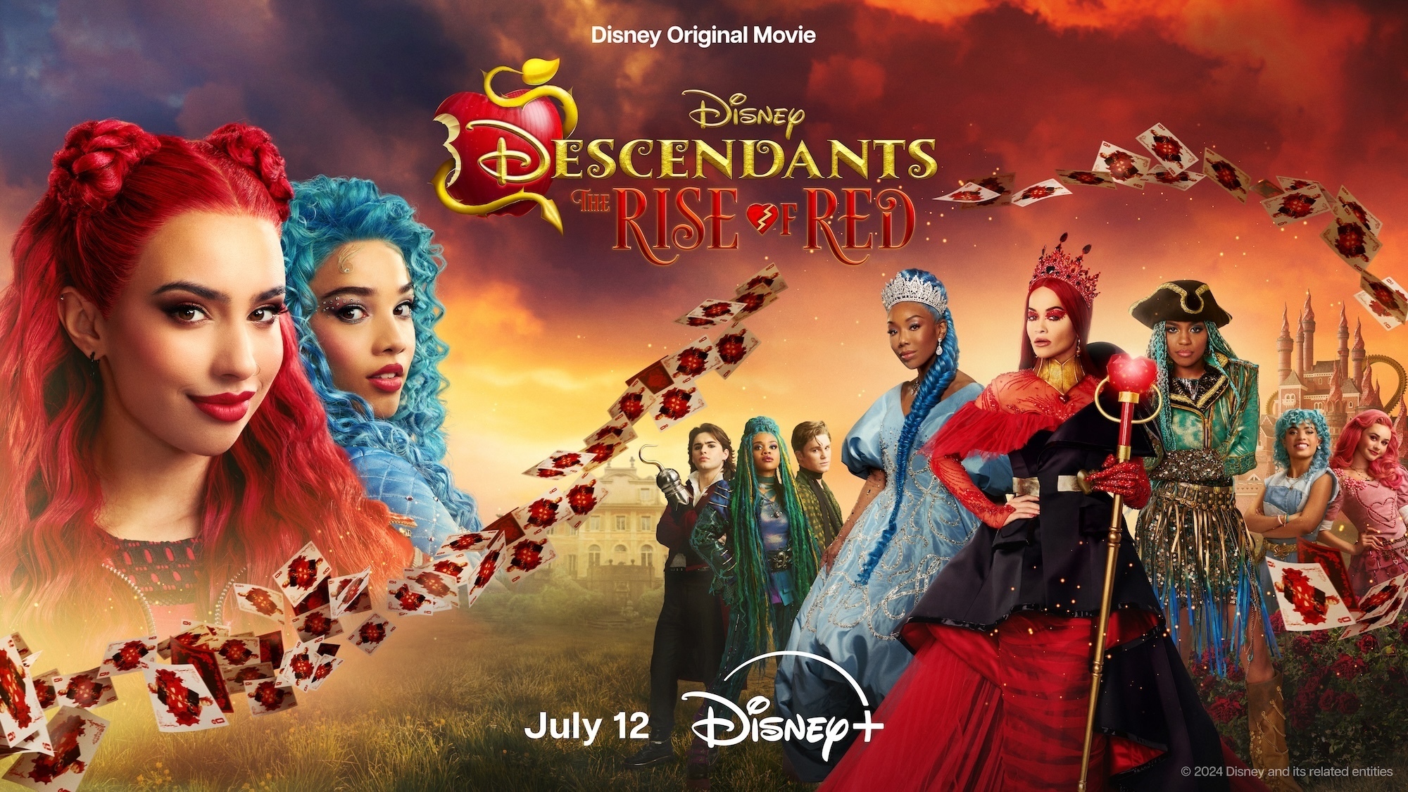 Наследники 4 Возвышение Рэд - DESCENDANTS 4_ THE RISE OF RED (2024)