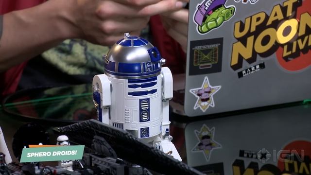All These Bleeping Star Wars Droids Will Take Over Your Home - Up At Noon Live! смотреть онлайн
