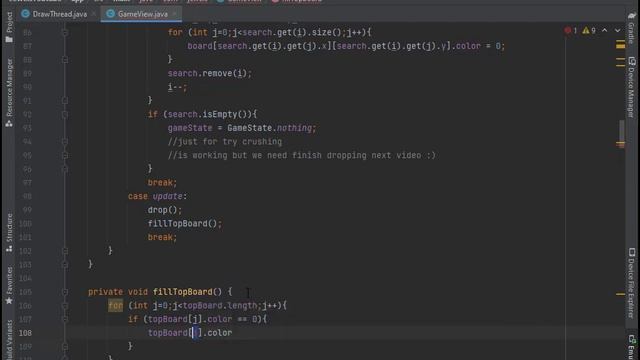 Android Studio Game Developement - Create match 3 game from scratch using java #8 смотреть онлайн