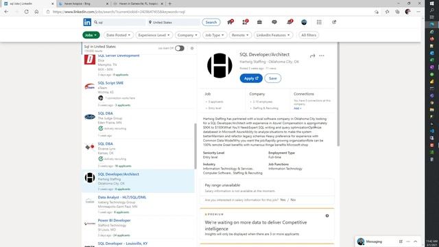 Breaking Down 3 SQL Jobs on LinkedIn | Data Jobs Ep1 смотреть онлайн