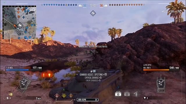 WOT Console II Meet the T22 SR (Reverse Sidescraping) смотреть онлайн