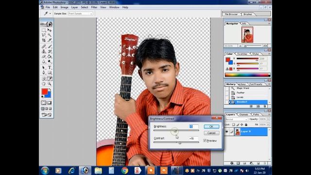 Studio Photo Editing in Adobe Photoshop 7 0 full tutorial смотреть онлайн