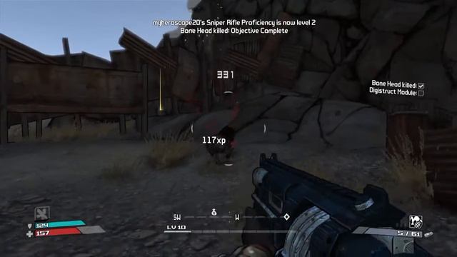 Borderlands: Boss Fight #2 Bone Head (Gameplay/Commentary) [HD] смотреть онлайн