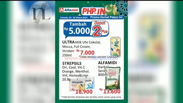 Promo PHP-in Alfamidi 20 - 26 Maret 2023 ~ Periode Katalog Promo Hemat Pekan Ini Tahun Bulan Hari смотреть онлайн