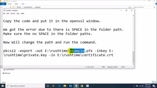 How to Convert .crt to .pfx with OpenSSL | SSL Converter - RushTime.in смотреть онлайн