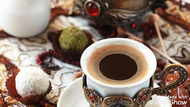 ?#Turkish Coffee# ☕ ?#Turk Kahvesi# Lokum#sweets#??
