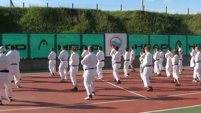 фрагмент тренировки на корте, проводит Фомиряков Дмитрий 1 смотреть онлайн