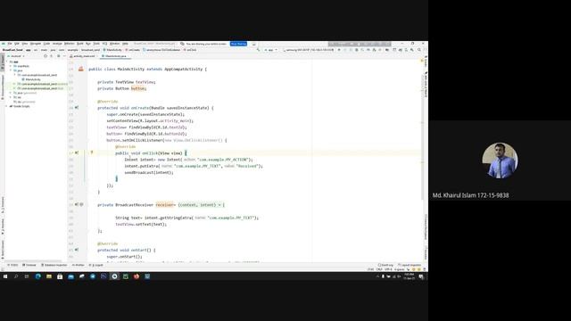?34. Android Live Course(Dive In Android): Broad Case Receiver Basic смотреть онлайн